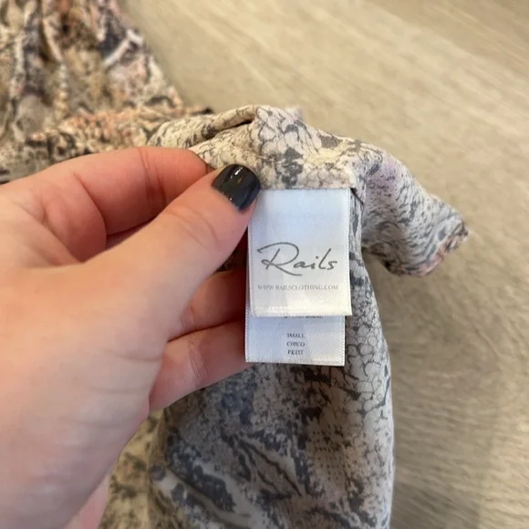 Rails Karla Dress in Watercolor Snake - Picture 7 of 8